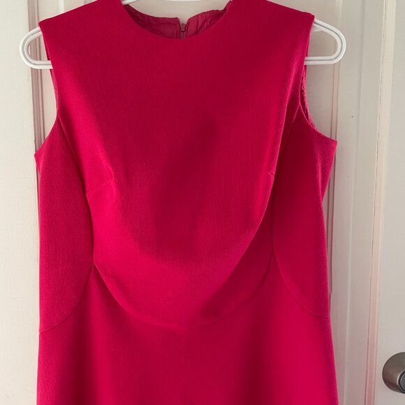 1960s Vintage Hot Pink Doris Day Mini Dress - Picture 1 of 5